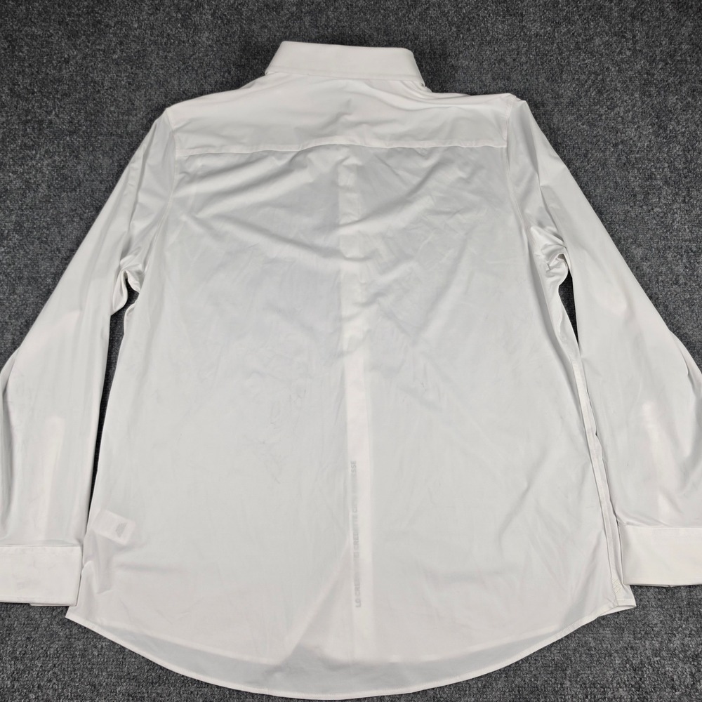 Rhone Commuter Shirt Men XXL Bright White Slim Fit Italian Stretch LS NEW READ - Picture 13 of 13